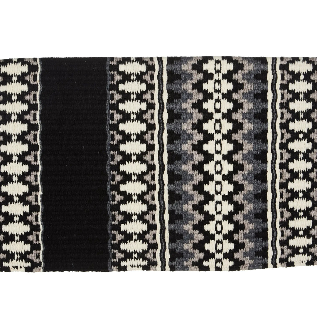Mayatex Kiva Hand Woven New Zealand Wool Saddle Blanket 40x34 by Mayatex