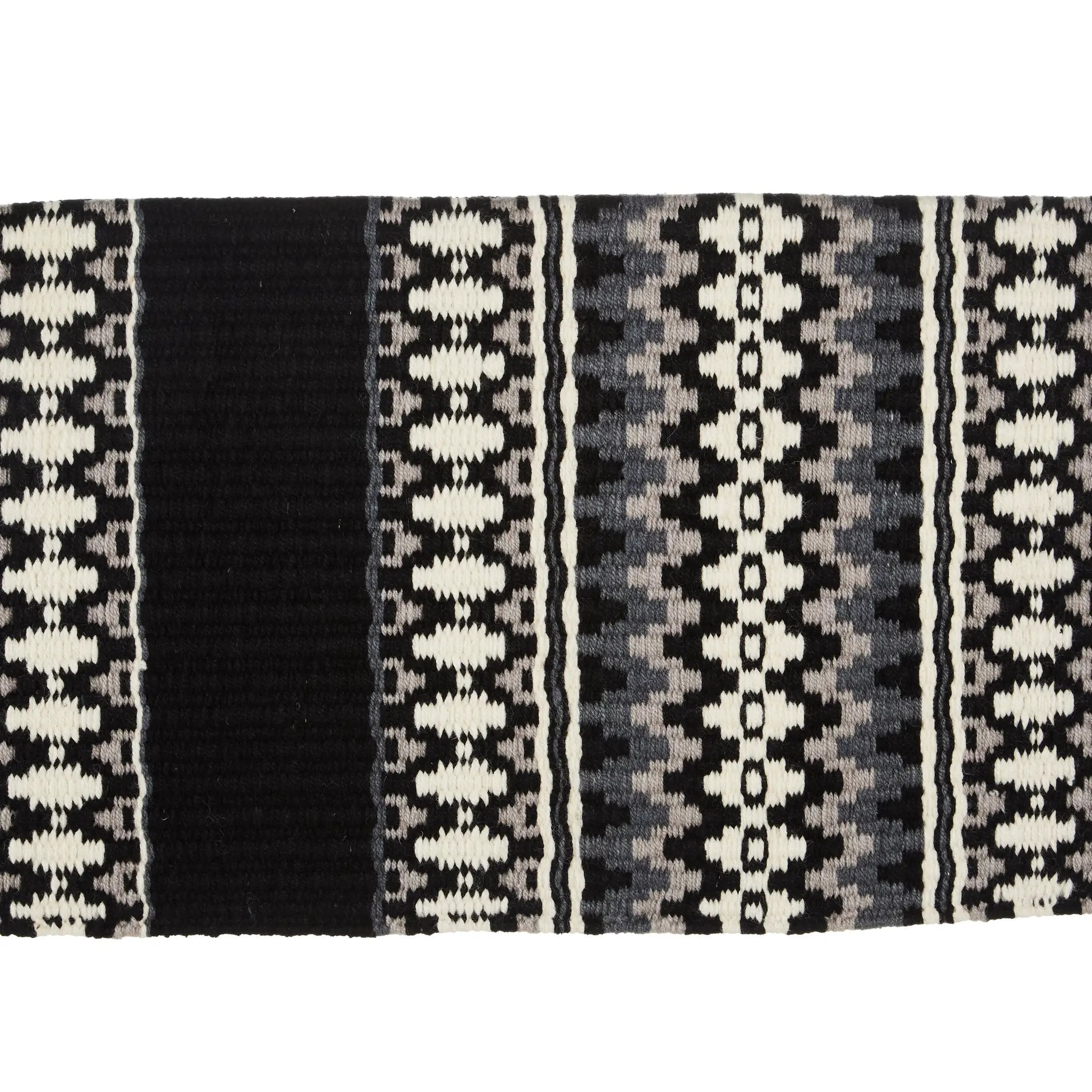 Mayatex Kiva Hand Woven New Zealand Wool Saddle Blanket 40x34 by Mayatex