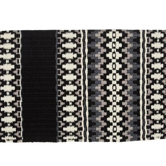 Mayatex Kiva Hand Woven New Zealand Wool Saddle Blanket 40x34 by Mayatex