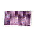 Gallery viewerに画像を読み込む, Mayatex Double Weave Saddle Blanket 32x64 Red Blue Cream Acrylic by Mayatex
