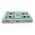 Charger l'image dans la visionneuse de la galerie, Henlay 18-Pack Egg Cartons for Farm Fresh Eggs – Durable & Reusable Egg Carton, 50 Pack
