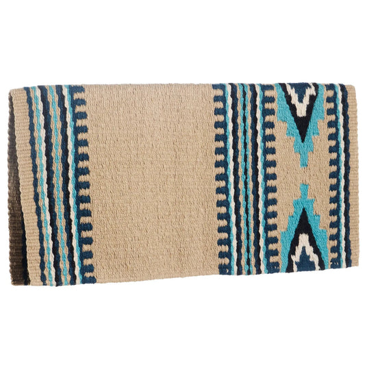 Mayatex Risen Saddle Blanket Silver Rose 34x36 100 Percent NZ Wool by Mayatex
