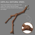 Load image into Gallery viewer, All Natural Vine Bird Perching Stick Wild Grape Wood Climb Grinding Toe Stand For Parrot Pet Cage Habitat by Sell My Stuff
