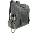 Carica l'immagine nel visualizzatore della galleria, Mr. Peanut's Aspen Series airline-compliant backpack pet carrier in gray with mesh panels and side pockets
