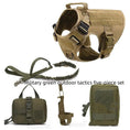 Charger l'image dans la visionneuse de la galerie, Tactical Dog Harness Pet German Shepherd K9 Training Vest Dog Harness And Leash Set For All Breeds Dogs by My Store
