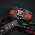 Load image into Gallery viewer, The ''Red Dragon'' leash - Pet Leashes from Bestia Dog Gear
