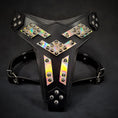 Load image into Gallery viewer, The ''Midas'' leather dog harness silver - Pet Collars & Harnesses from Bestia Dog Gear
