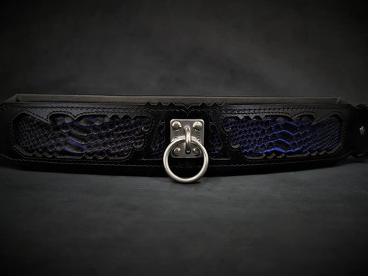 The ''Indigo'' collar - Pet Collars & Harnesses from Bestia Dog Gear