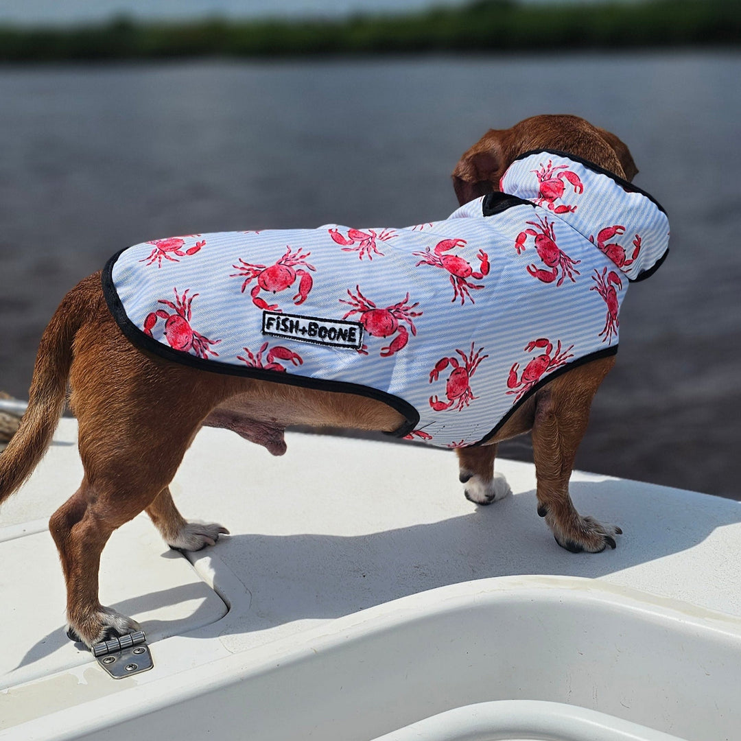 Fish+Boone Lowcountry Proper Waterproof Long-Body Dog Coat