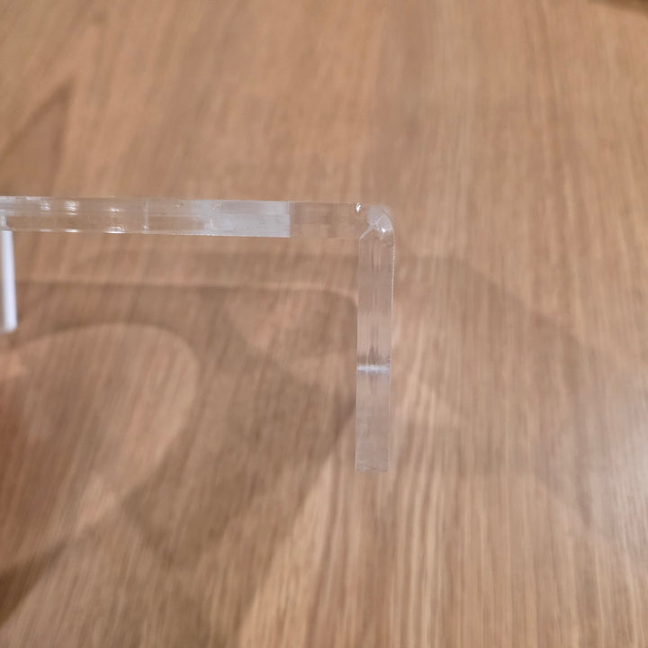 Aevan Epoch Frosted Acrylic Pet Bowl Stand
