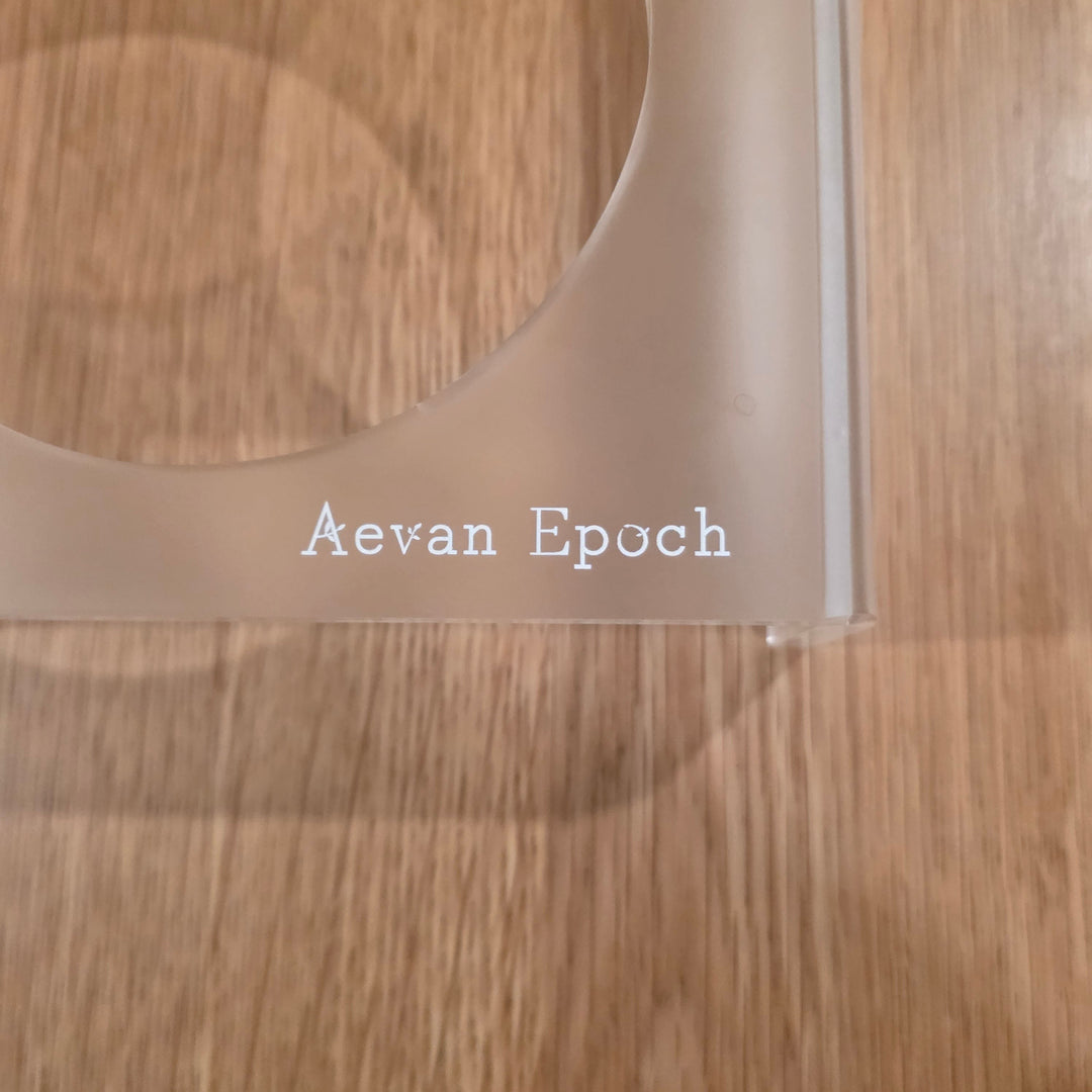 Aevan Epoch Frosted Acrylic Pet Bowl Stand