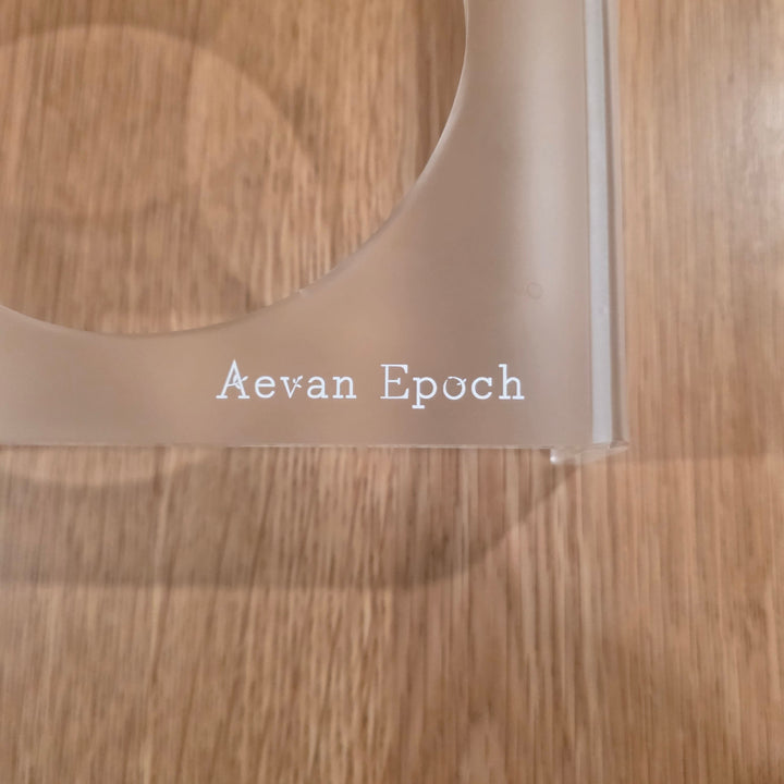 Aevan Epoch Frosted Acrylic Pet Bowl Stand