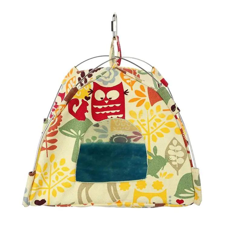 Cozy Hanging Bird Hammock Nest Premium Canvas Soft Enclosed Hideaway by Sell My Stuff
