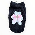 Carica l'immagine nel visualizzatore della galleria, My Fuzzy Bear Bow Knit Dog Sweater
