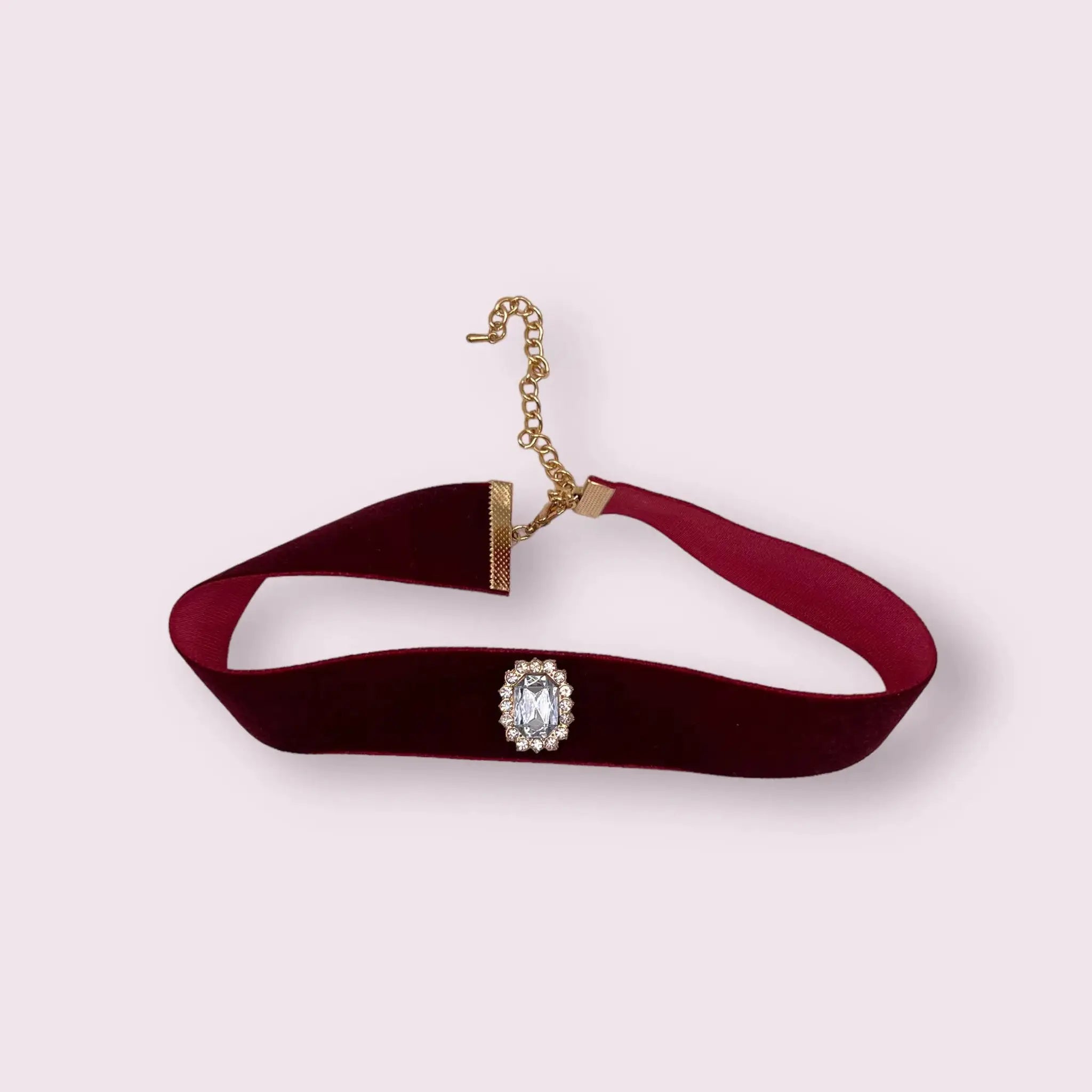 Luxurious Velvet Crystal Dog Collar - from Bark Fifth Avenue