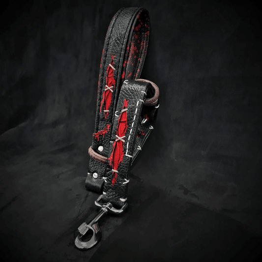 The ''Haunted'' leash - Pet Leashes from Bestia Dog Gear