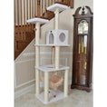 Carica l'immagine nel visualizzatore della galleria, Real Wood B7301 Classic Ivory Cat Tree, 4 Levels With Rope - from Armarkat
