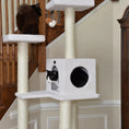 Carica l'immagine nel visualizzatore della galleria, Real Wood B7301 Classic Ivory Cat Tree, 4 Levels With Rope - from Armarkat
