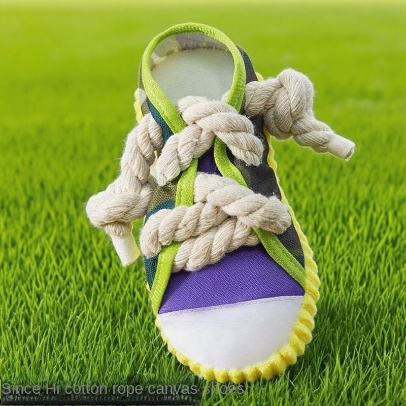 Sneaker Rope Plush Dog Toy – photo 2