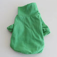 Load image into Gallery viewer, SOCKPET small dog spring solid color two-legged sweater, green knit
