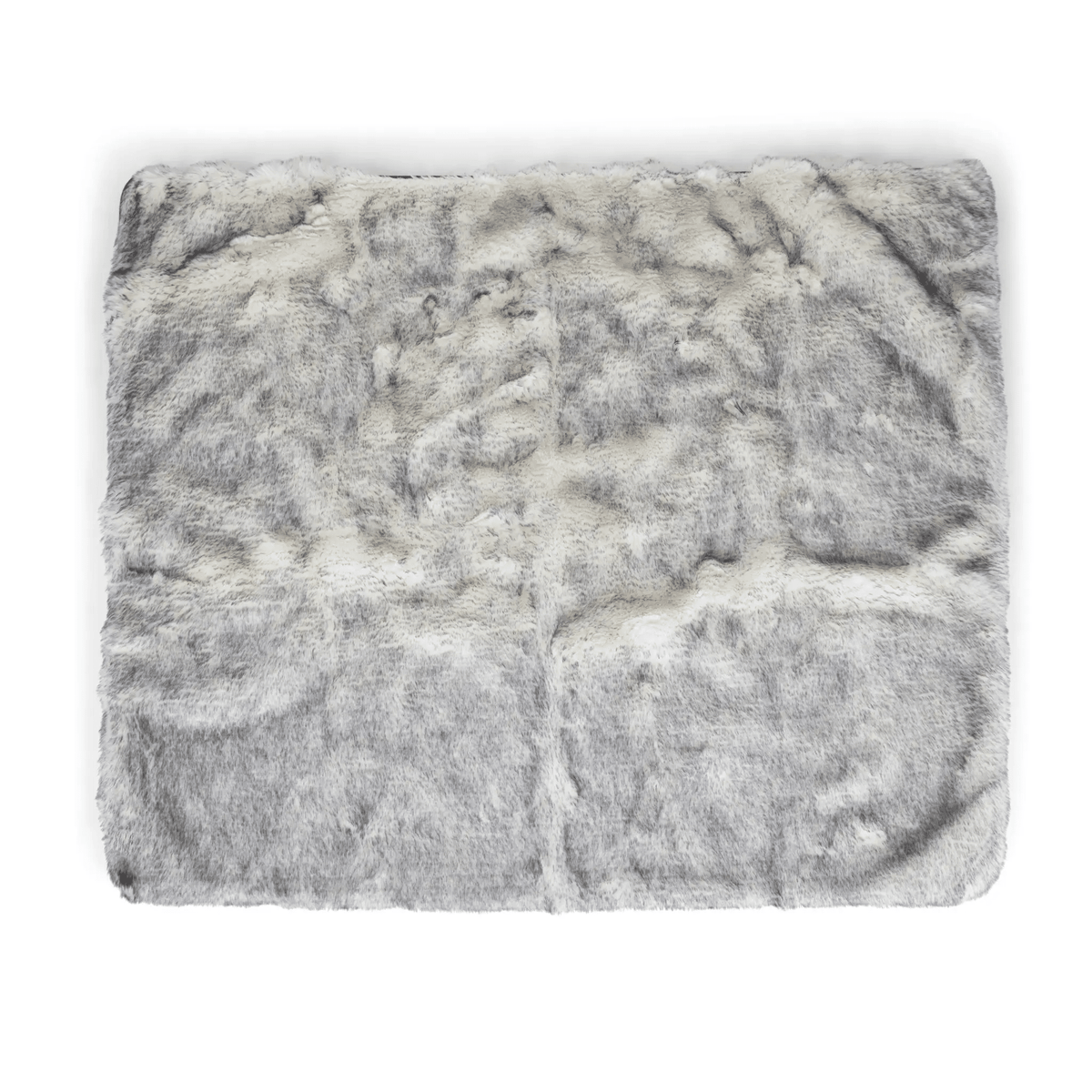 Dog blanket PupProtector Luxe Waterproof Faux Fur in Arctic Fox gray by Paw.com