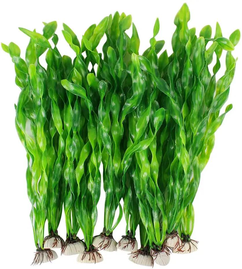 10pcs Artificial Aquarium Plants for Fish Tank Decoration - from For Animals, With Love