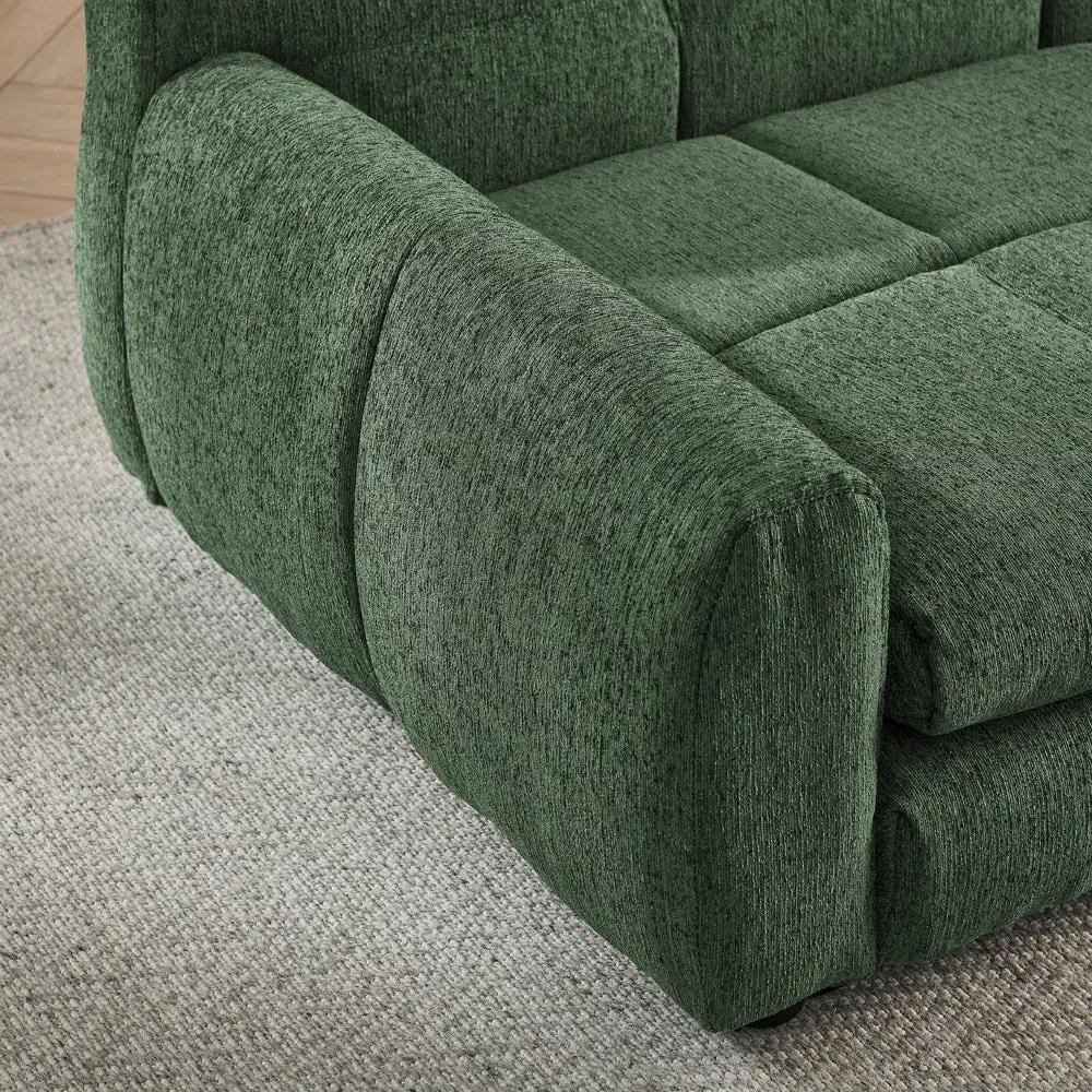 Soft and Comfortable Pet Bed for Big and Oversized Dogs - Olive Green by HouseOfZazla