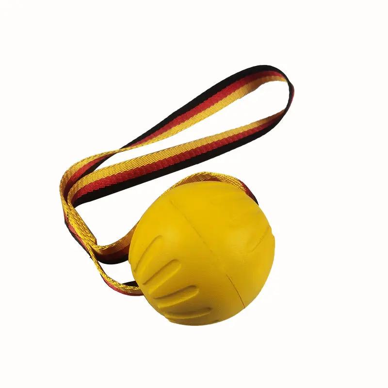 For Animals EVA Floating Frisbee - Yellow Blue - from For Animals, With Love