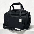 Load image into Gallery viewer, Mr. Peanut's Gold Series Mini Expandable V3.0 Pet Carrier, black nylon, airline-approved travel carrier
