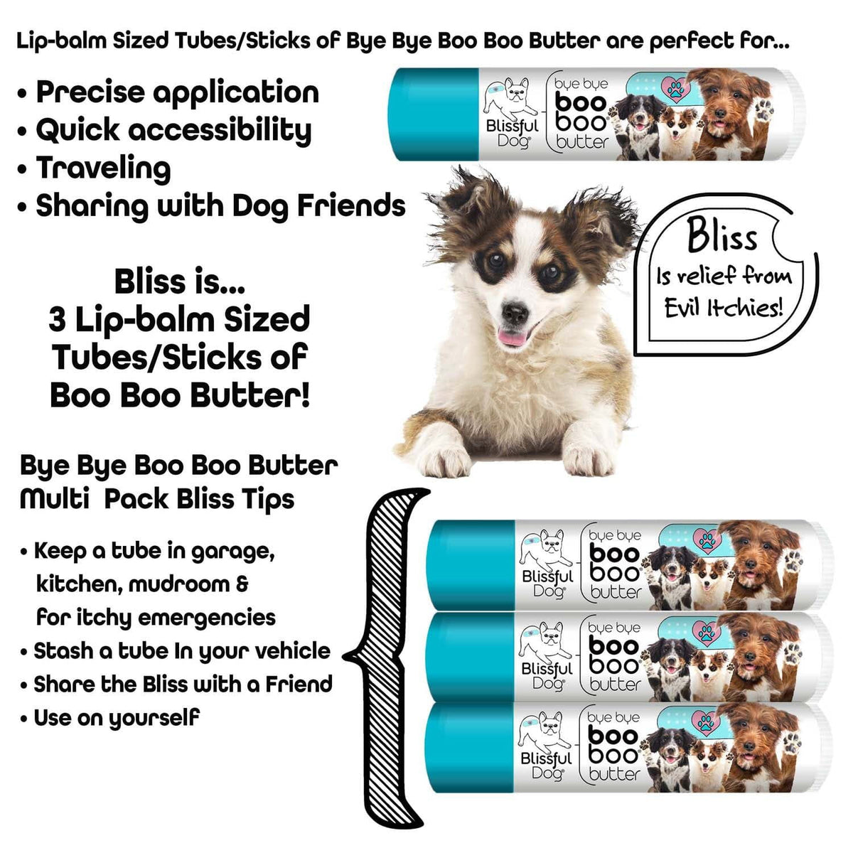 3 Cute Puppies Boo Boo Butter