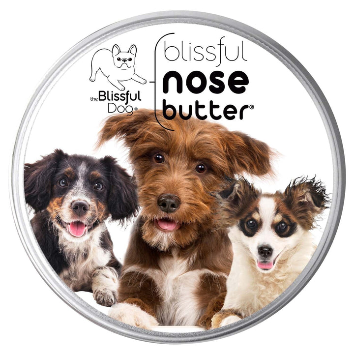 Nose Butter for Dogs, 3 Cute Puppies Label