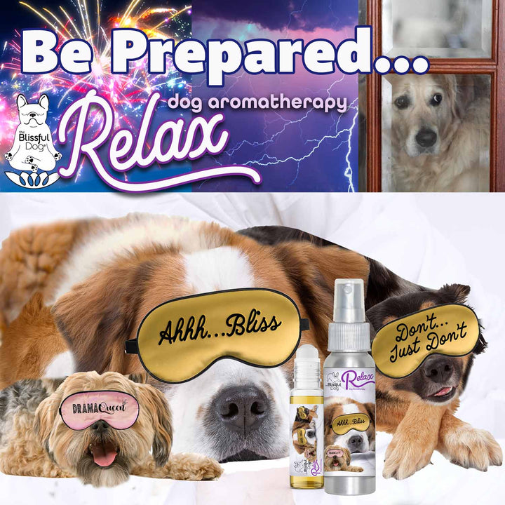 Relax Dog Aromatherapy, 3 Cute Puppies Label, view 2