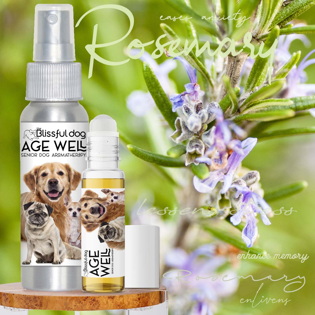 Age Well Dog Aromatherapy, 3 Old Friends Label, view 2