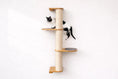 Charger l'image dans la visionneuse de la galerie, Wall Mounted Cat Climbing Pole - Sisal by Catastrophic Creations, cat scratcher
