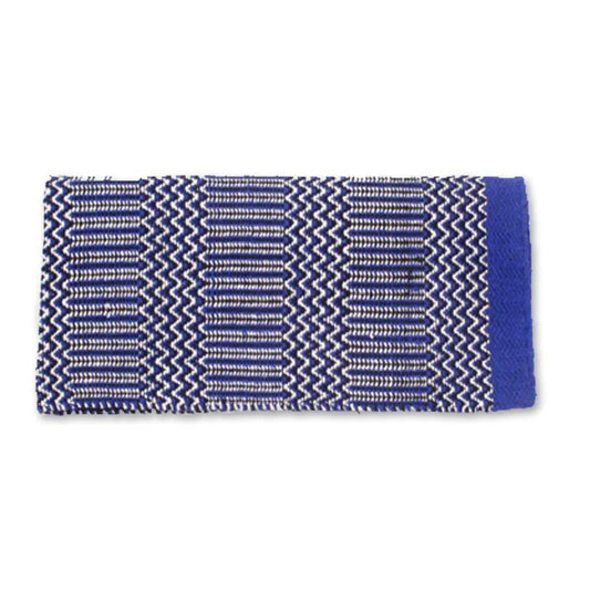 Mayatex Double Weave Saddle Blanket Acrylic Blend Royal Blue 32x64 by Mayatex
