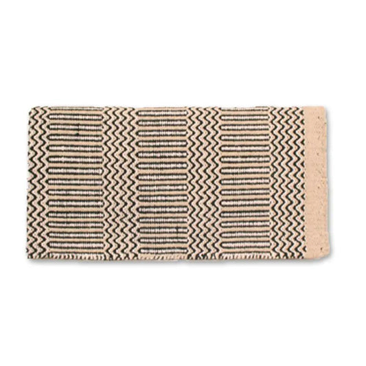Mayatex Double Weave Saddle Blanket Sand 32x64 Acrylic Blend by Mayatex