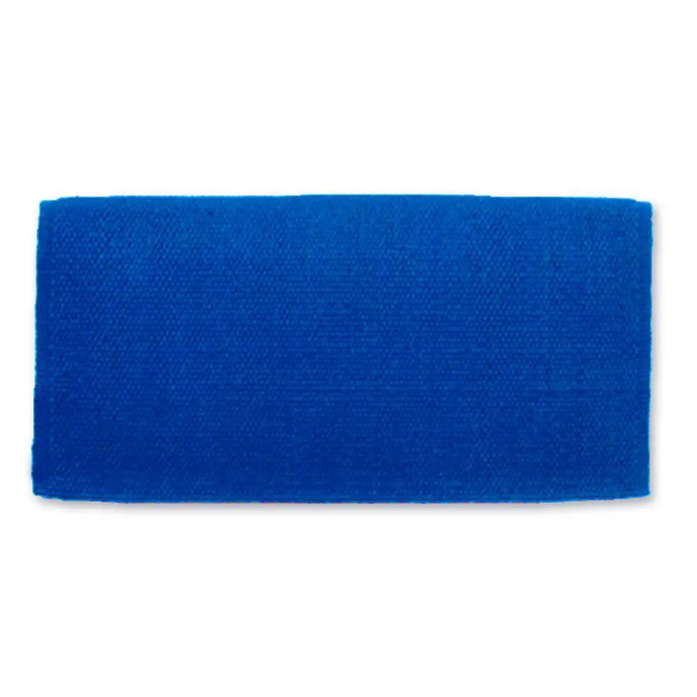 Mayatex San Juan Solid Royal Blue New Zealand Wool Saddle Blanket 36 By 34 Inches Drop Premium Quality by Mayatex