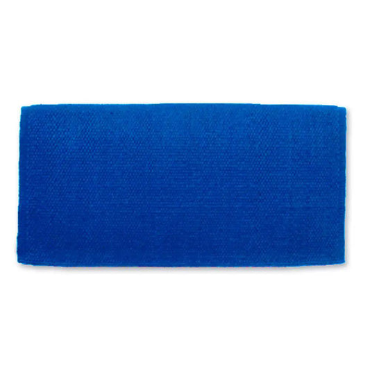 Mayatex San Juan Solid Royal Blue New Zealand Wool Saddle Blanket 36 By 34 Inches Drop Premium Quality by Mayatex