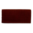 Cargar la imagen en la vista de la galería, Mayatex San Juan Solid Saddle Blanket Chocolate Brown NZ Wool 36x34 by Mayatex
