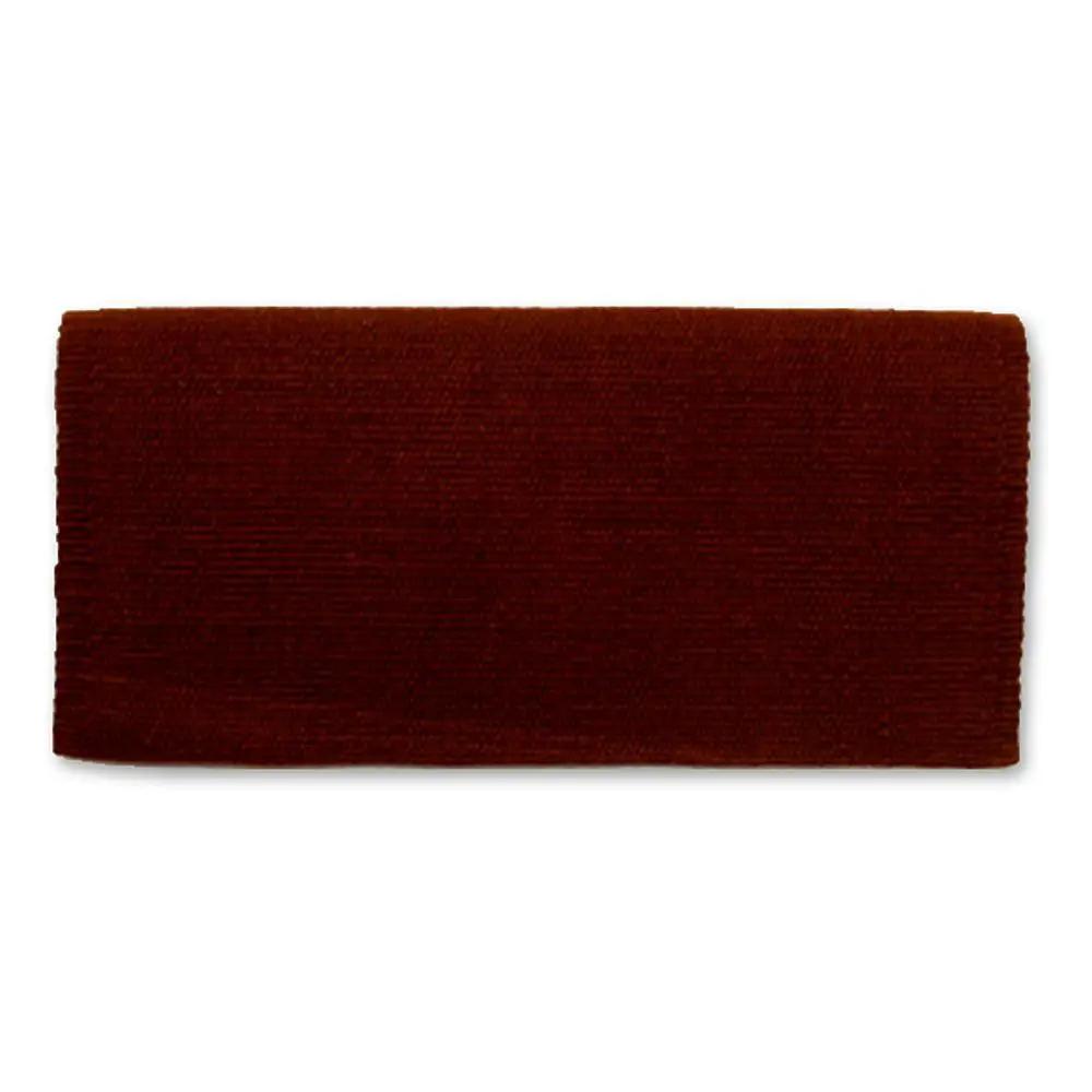 Mayatex San Juan Solid Saddle Blanket Chocolate Brown NZ Wool 36x34 by Mayatex