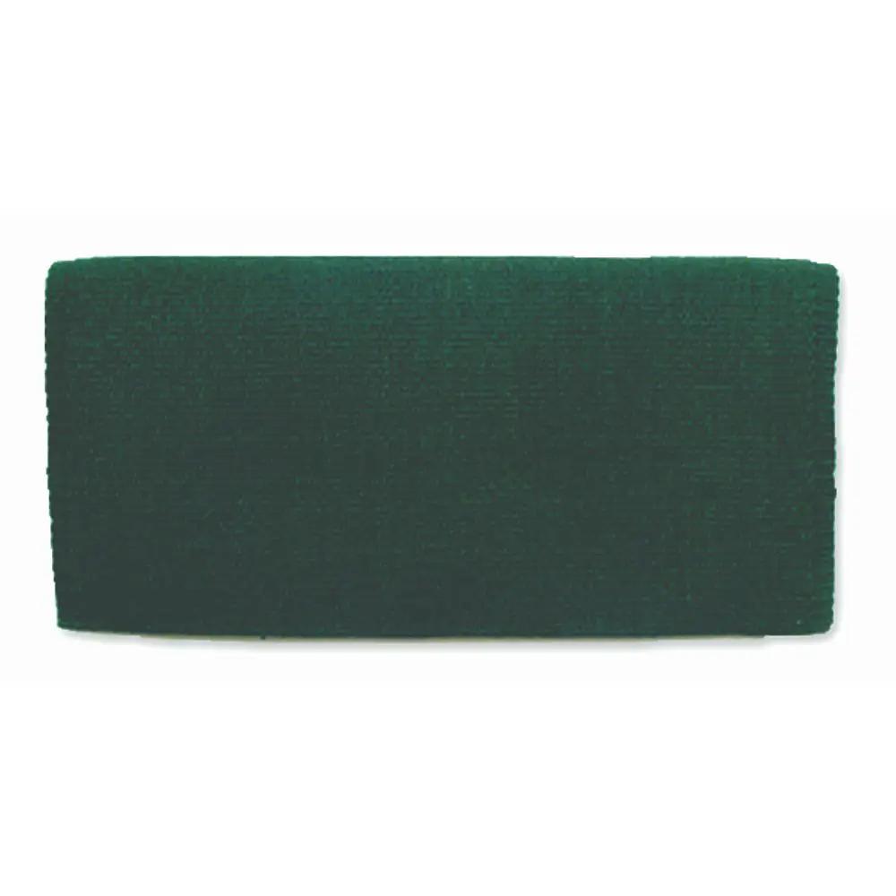Mayatex San Juan Hunter Green Saddle Blanket New Zealand Wool 36x34 by Mayatex