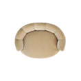 Bild in Galerie-Betrachter laden, Clara 34.5-inch scalloped pet sofa bed, medium, fawn velvet by Home Furnishers
