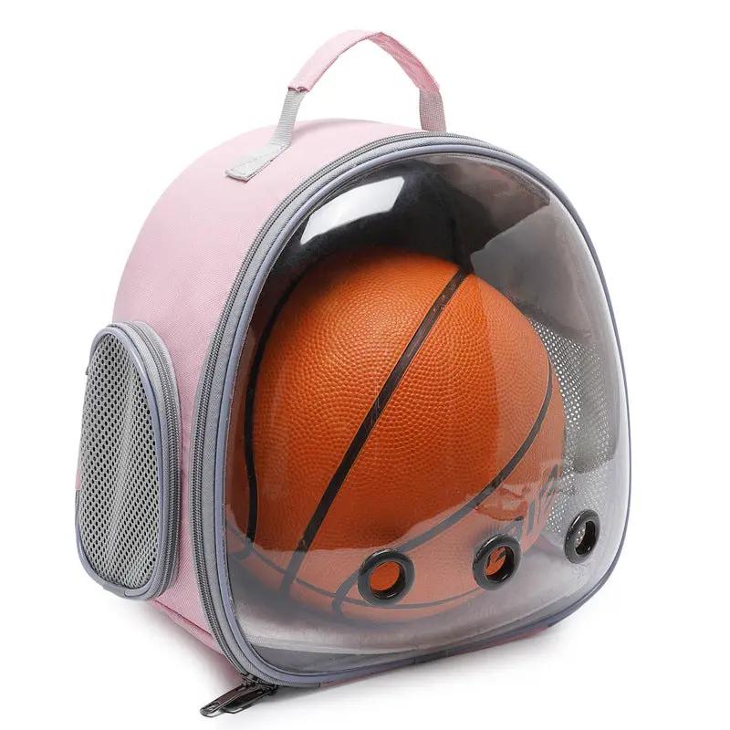 Transparent Small Animal Pet Backpack Carrier For Hamsters Guinea Pigs With Clear Bubble Window Travel Bag Case by Pet Zen