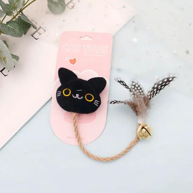 Funny Cat Brand Feather Toy With Bell by For Animals, With Love