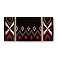 Gallery viewerに画像を読み込む, 1431-7 Mayatex New Phoenix Wool Saddle Blanket 38in X 34in COFFEE RED CREAM by Mayatex
