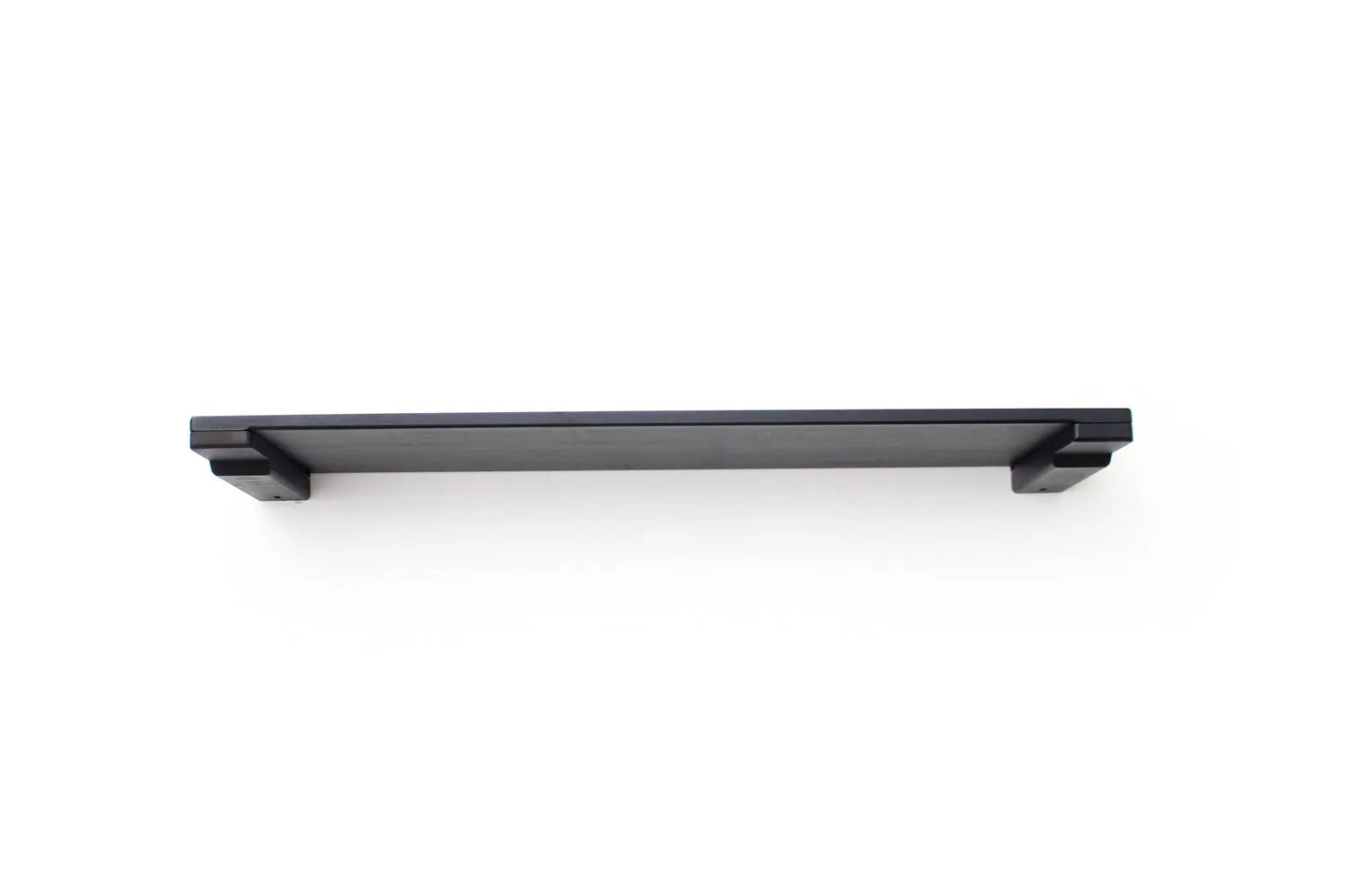 Wall Mounted Cat Shelf, black wooden cat perch for modern interiors