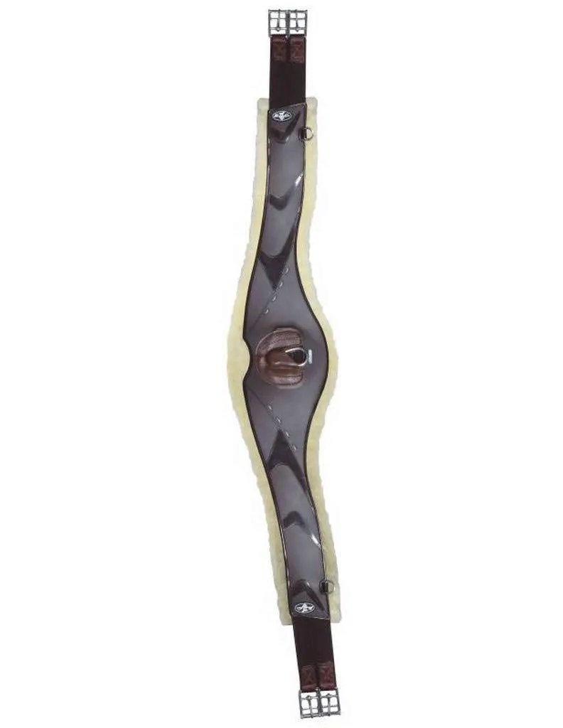 Professionals Choice Sports Medicine Products VenTech Contoured Equestrian Jump Girth Chocolate 40 - from For Animals, With Love