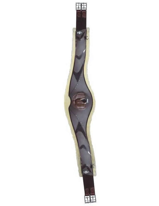 Professionals Choice Sports Medicine Products VenTech Contoured Equestrian Jump Girth Chocolate 40 - from For Animals, With Love