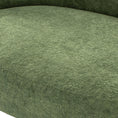 Charger l'image dans la visionneuse de la galerie, Shep 36' Curved Dog Sofa Bed Medium Moss Green Fleeced Teddy by HouseOfZazla
