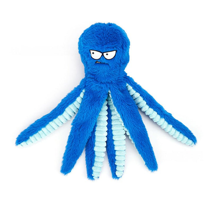 Plush Octopus Squeaky Dog Toy – photo 2